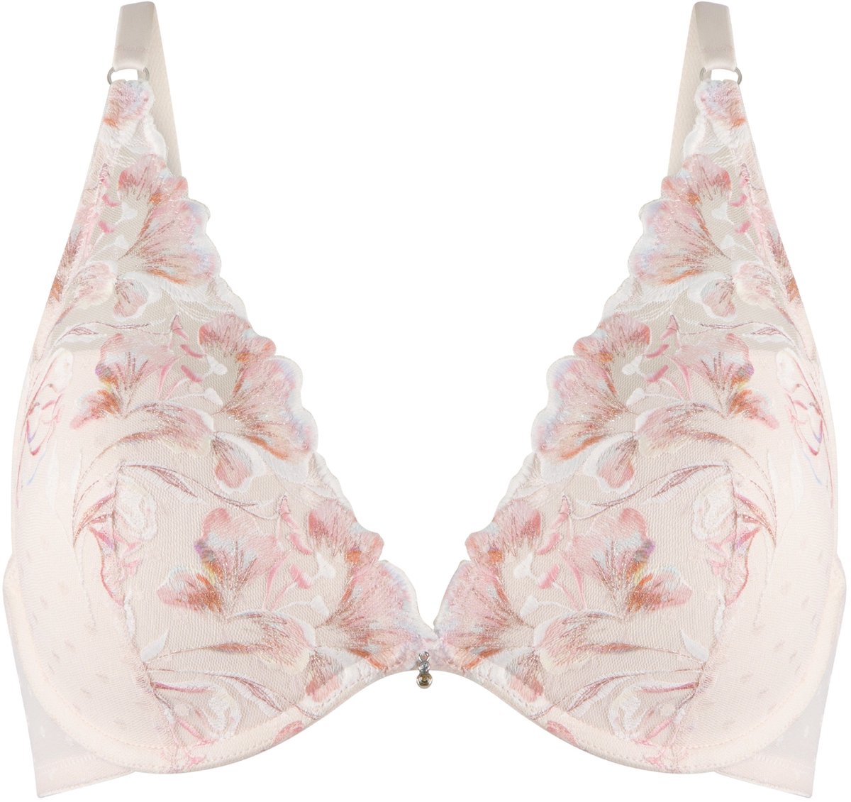 LingaDore Triangel BH Voorgevormd Cream pink