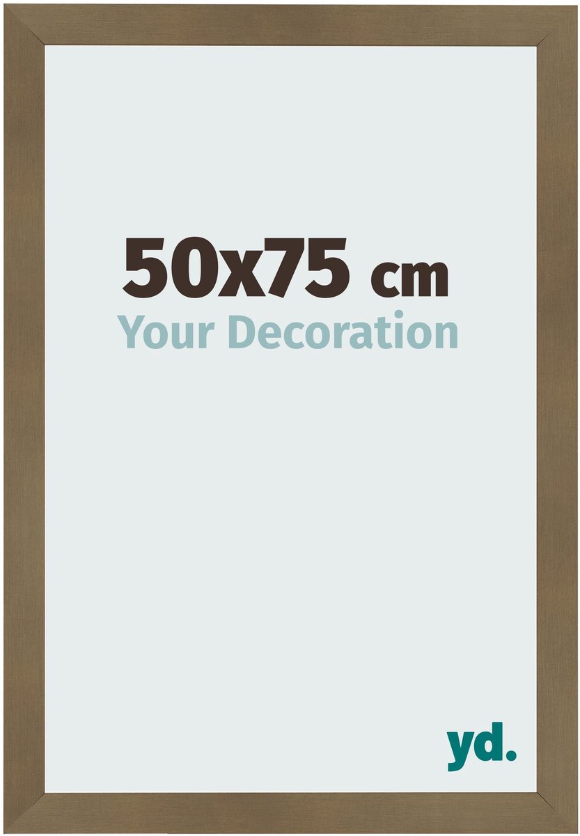 Your Decoration - Fotolijst 50x75 cm - MDF - Brons Decor - Bologna