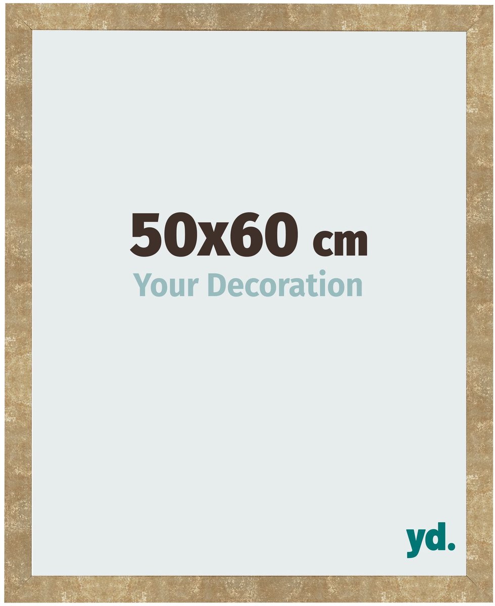 Your Decoration - Fotolijst 50x60 cm - MDF - Goud Antiek - Bologna