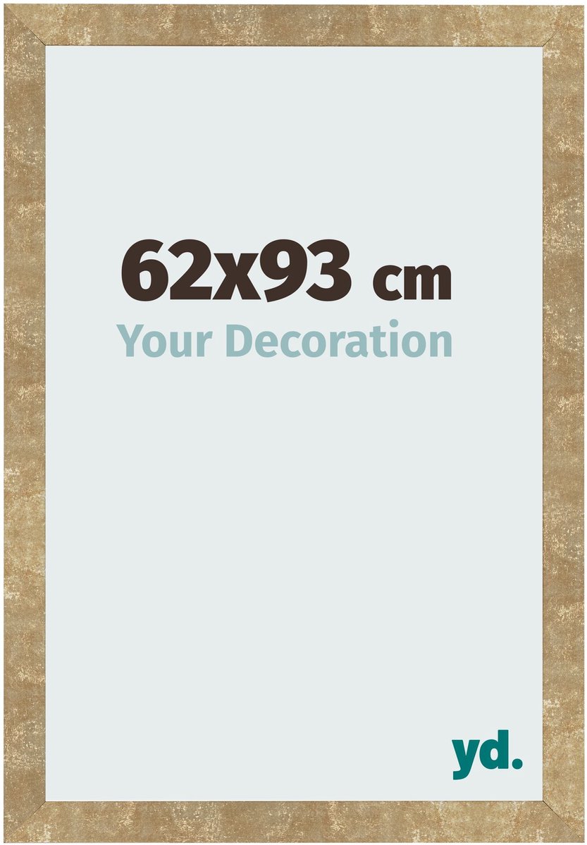 Your Decoration - Fotolijst 62x93 cm - MDF - Goud Antiek - Bologna