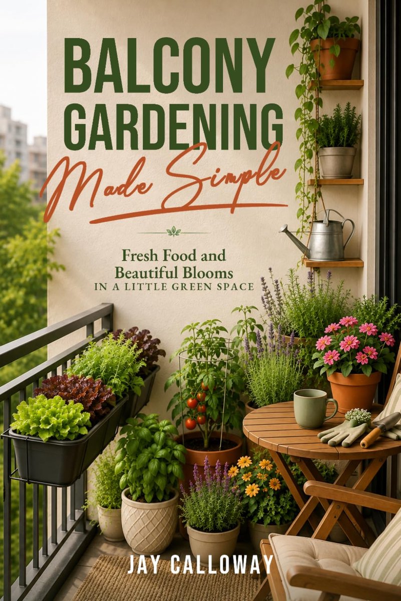 Balcony Gardening Made Simple: Fresh Food and Beautiful Blooms in a Little Green Space - ShopVlot