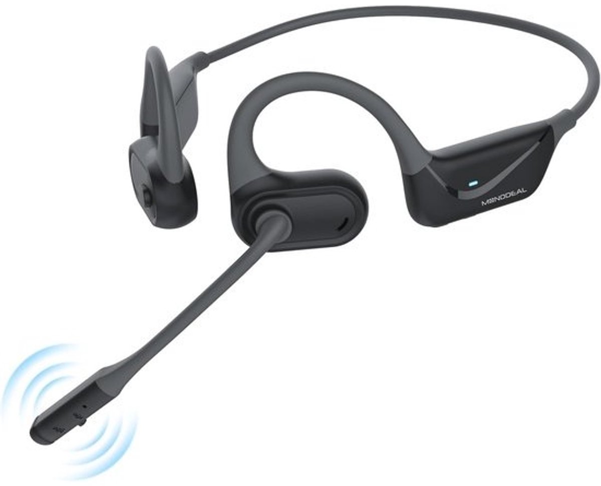 Draadloze Bluetooth headset met microfoon en ruisonderdrukking voor kantoor en autorijden