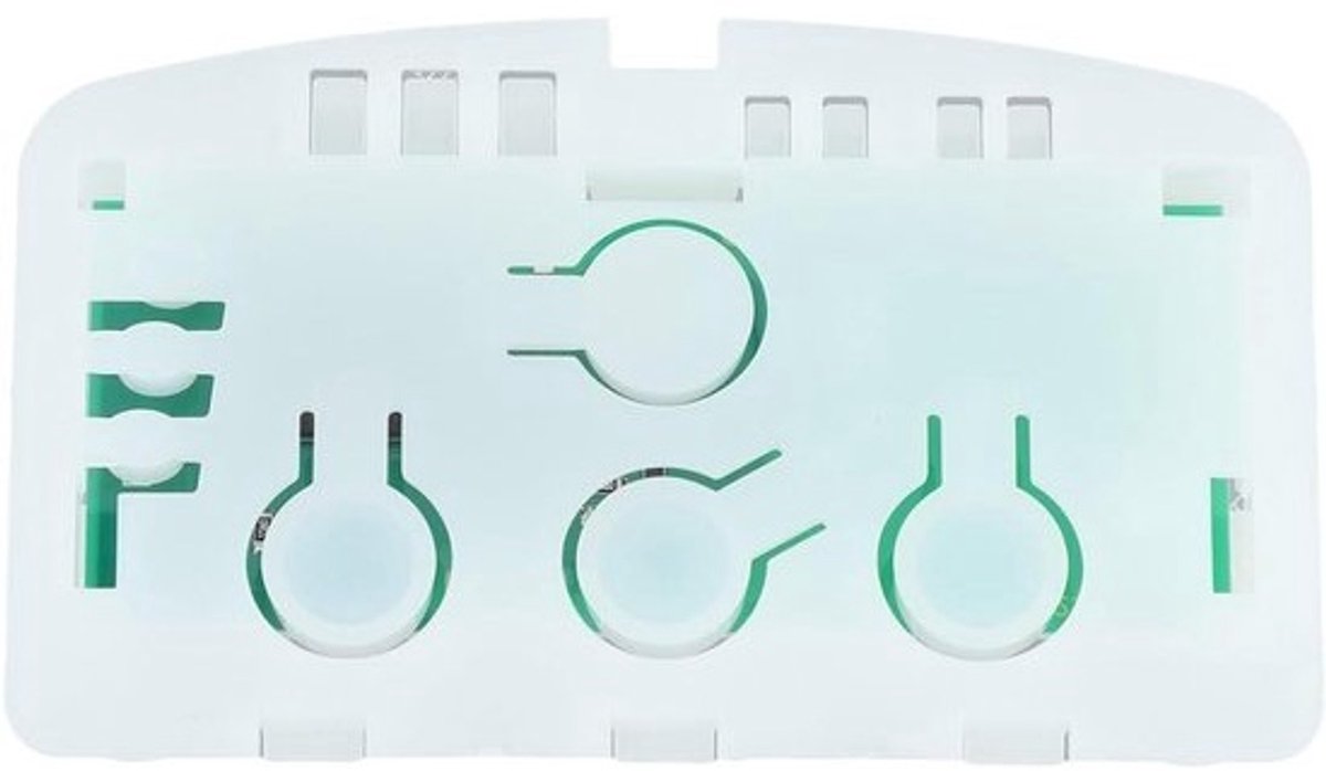 Spoel Schakelaar - Toilet Knop - Camper Onderhoud - Directe Vervanging - 12 x 7 x 5 cm - Zoals Afgebeeld