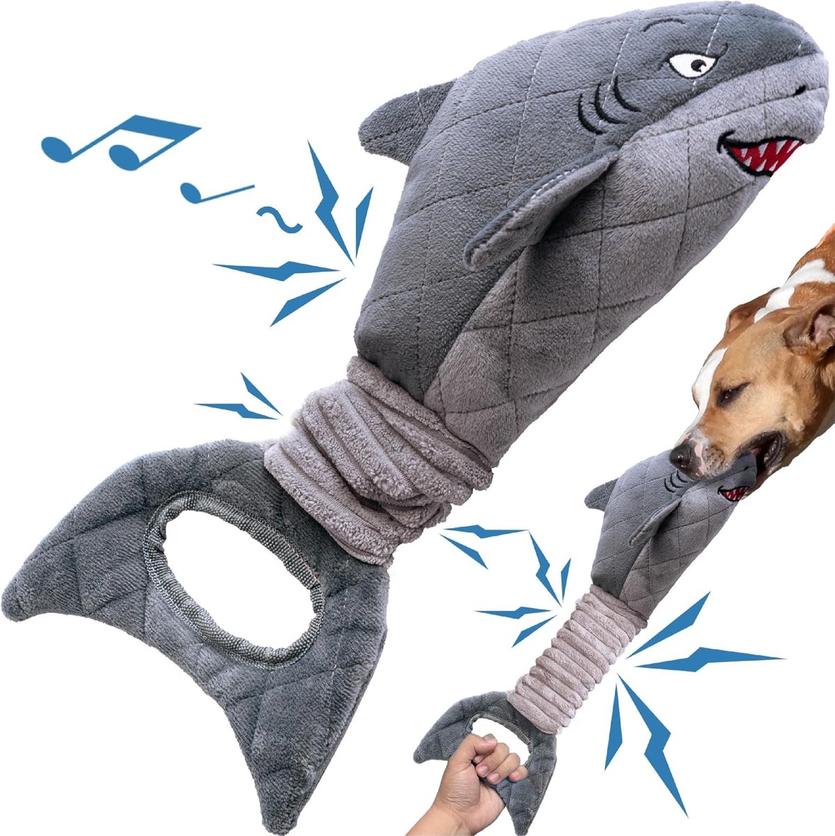 Squeaky Hondenspeelgoed voor Kleine Honden, Robuust en Pluche Kauwspeelgoed voor Aggressieve Kauwers, Interactief Speelgoed voor Teething en Speelplezier