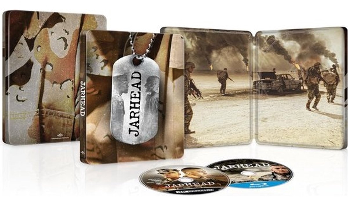 Oorlogsfilm Jarhead in 4K Ultra HD Blu-ray Steelbook