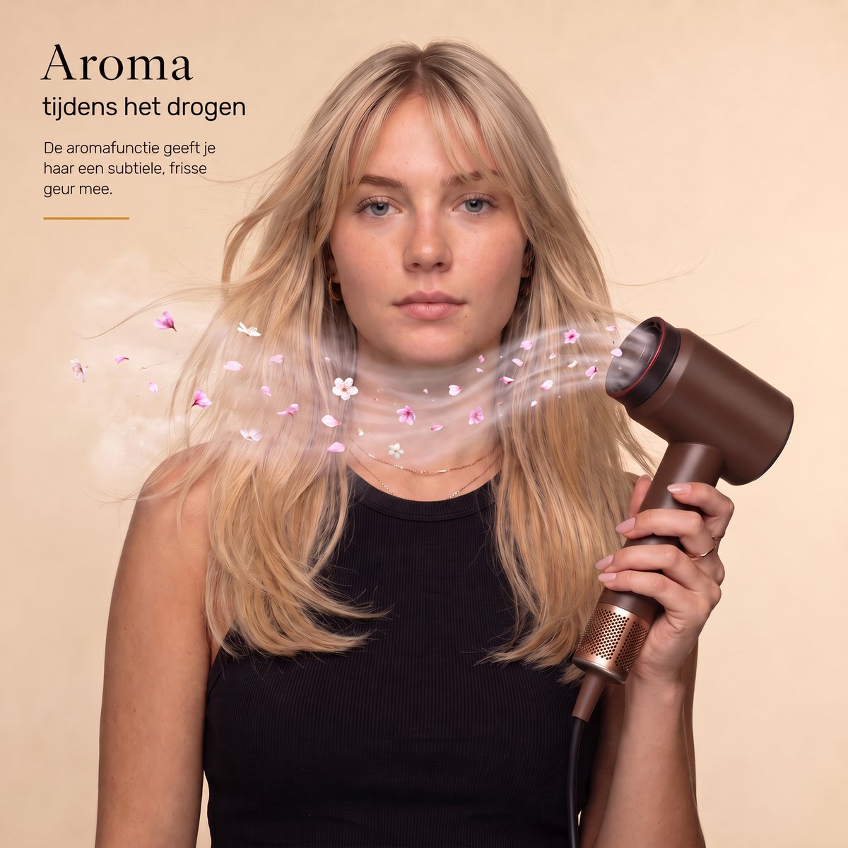 Wellshine Föhn met Diffuser - Ionische Haardroger voor Krullen & Stijl - Haarföhn - Reisföhn - Coolshot - 5 Standen - Incl. 3 Opzetstukken - Sèche Cheveux - Hairdryer - 1600W thumbnail 5