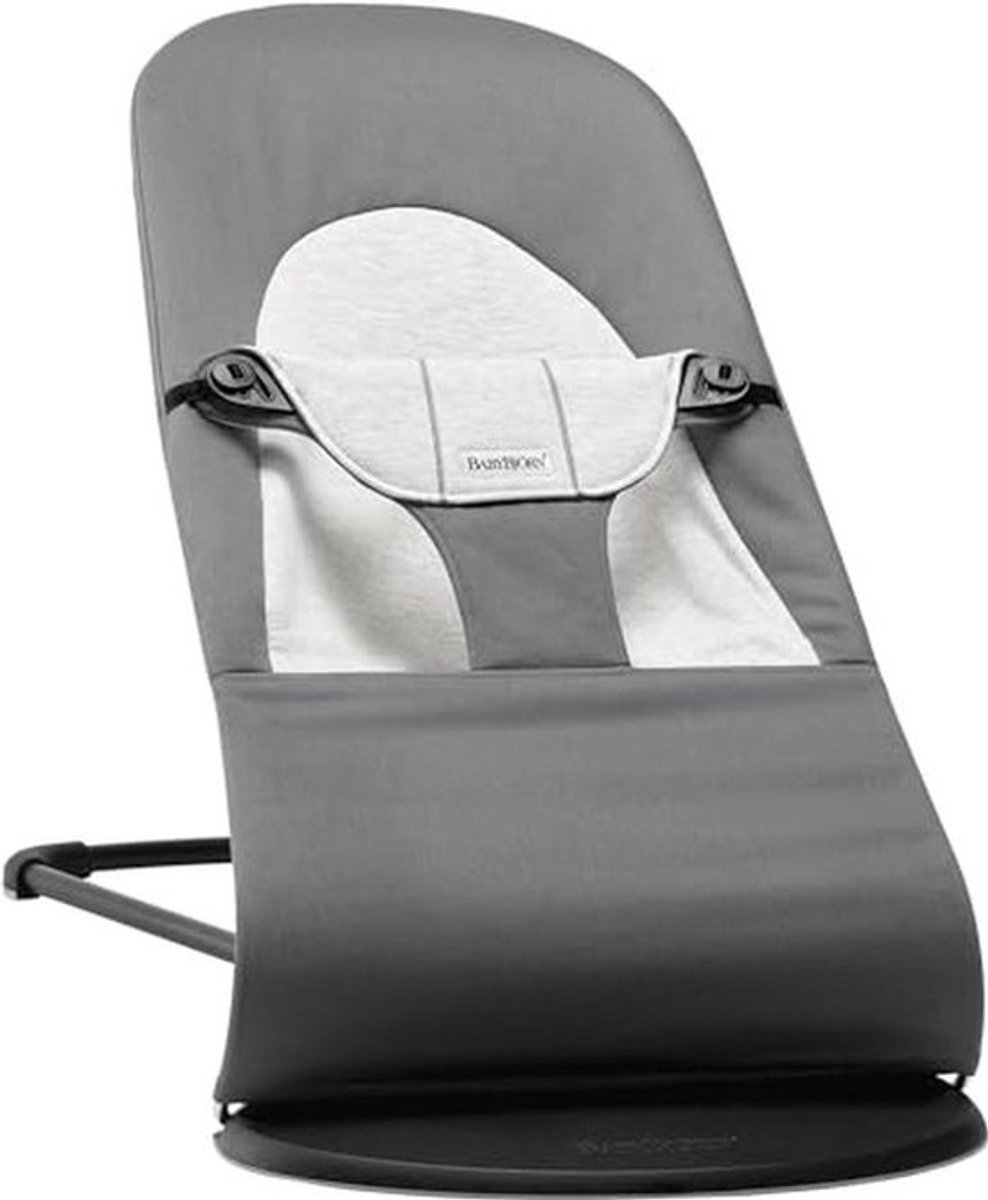 Babywip Balance Soft, geweven/jersey, grijs