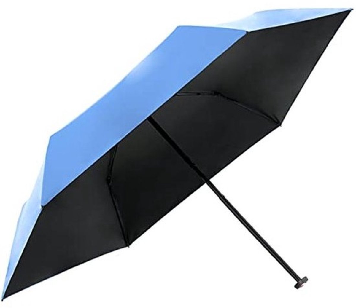 Ultra Slim Manual Zakparaplu - Ultralicht, Plat, Stormbestendig en Winddicht - 21 cm