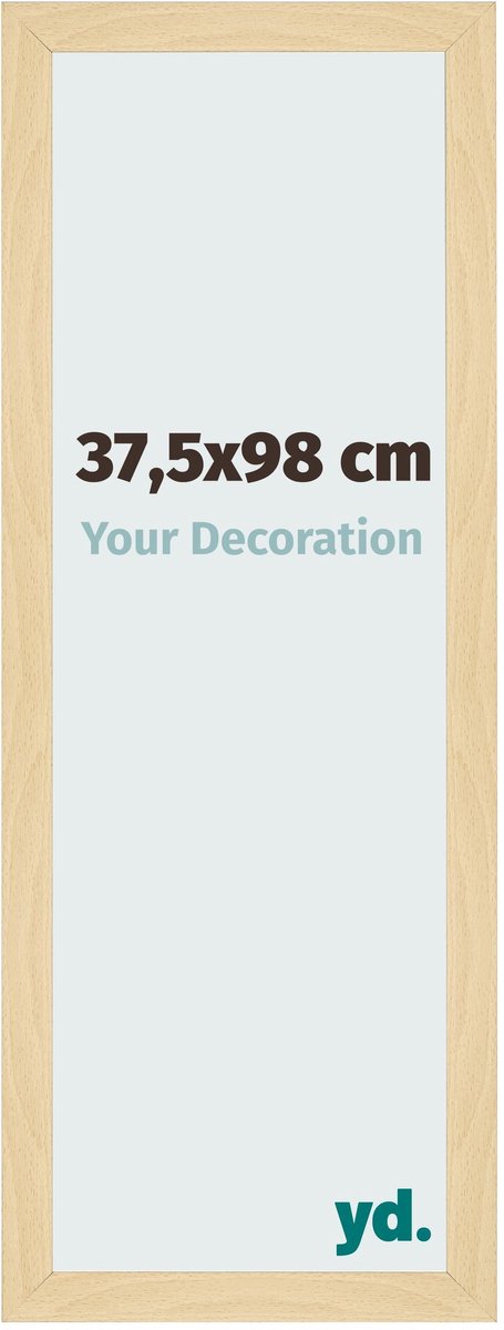 Your Decoration - Fotolijst 37,5x98 cm - MDF - Beuken Decor - Bologna