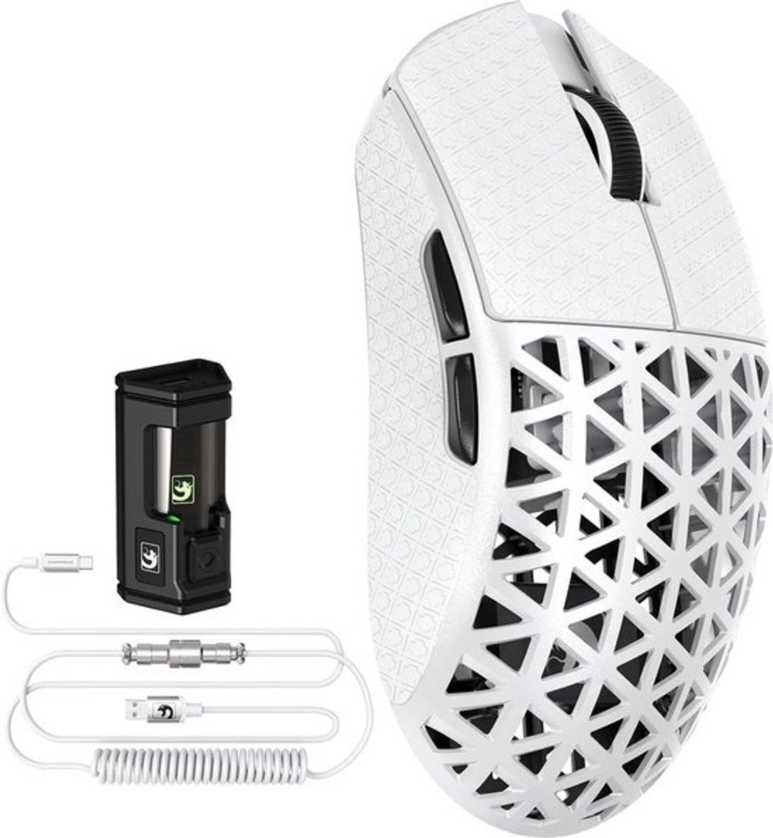 Ultralichte Carbon Gaming Muis Draadloos 8000Hz - 39g Superlicht met Hoge DPI Sensor