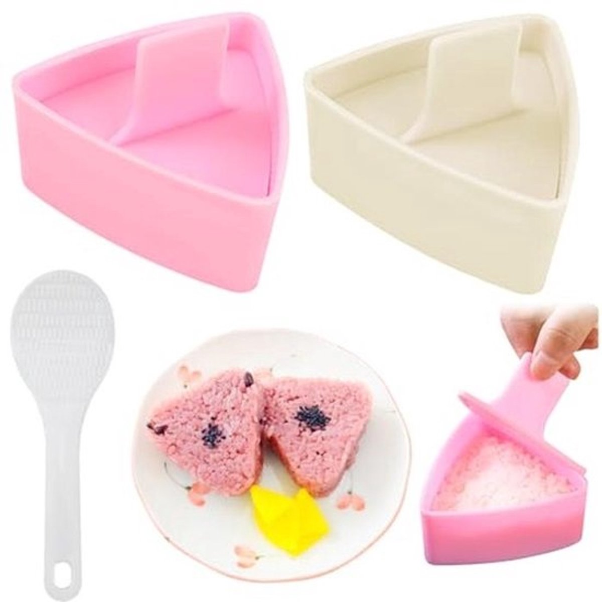 Onigiri Mallen Set voor Sushi | DIY Sushi Ballen Maken