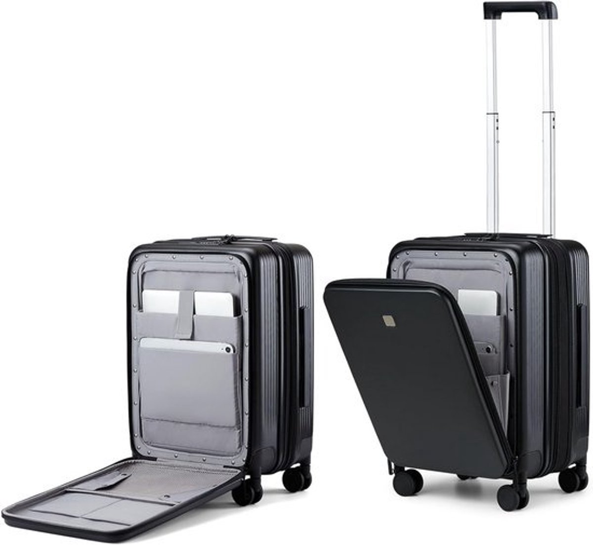 Lichtgewicht Hard Shell Reis Koffer 66 cm met 4 Wielen en TSA Slot - Grote Hand Baggage Koffer