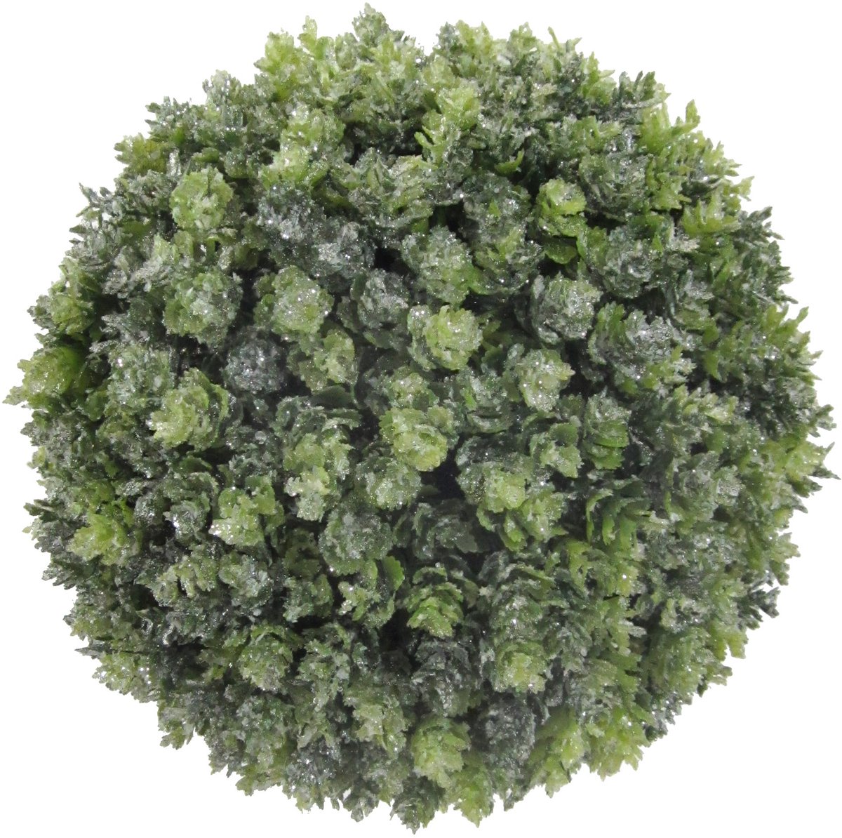 Kerstdecoratie Hopbol berijpt Ø 17 cm - kunstplanten