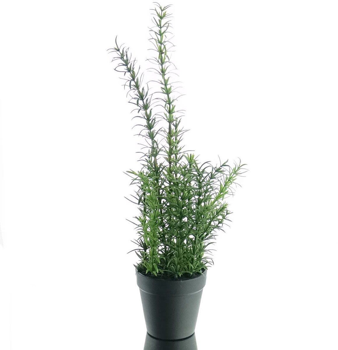 Gasper Rozemarijn in kunststof pot 43 cm groen - kunstplanten
