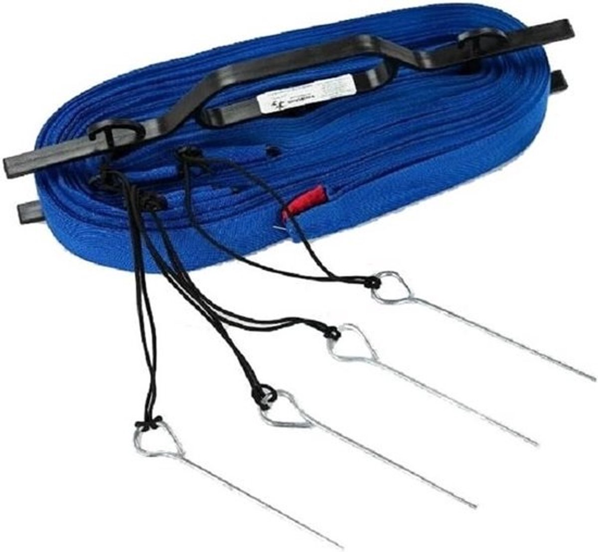 Badminton Speelveldmarkering - Badminton Lijnen Kit - Sporten in de tuin - Instelbaar voor enkel en dubbel