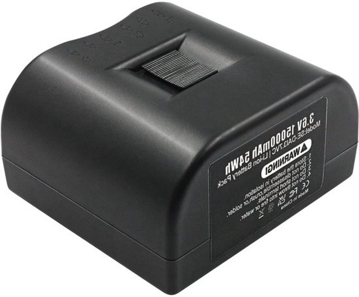 Deurbel Batterij - Alarm Batterij - Beveiligingssystemen - Hoge Capaciteit - 15000mAh 3.6V - Zwart
