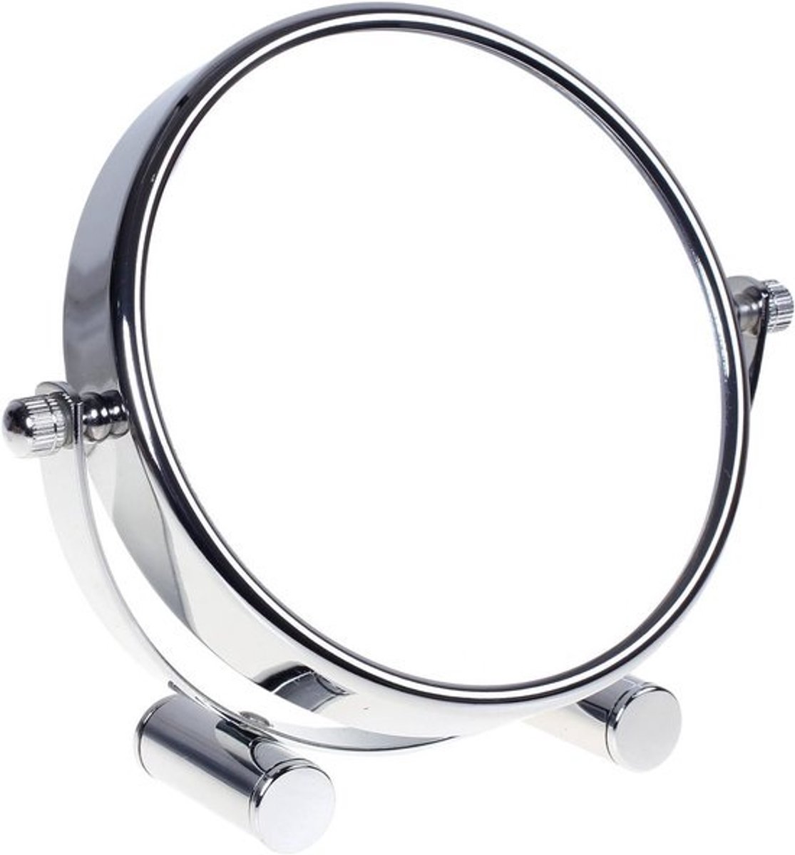 Vrijstaand Klein 6" Scheerspiegel – 10x Vergroting Makeup Spiegel – Draaibare Cosmetische Tafelspiegel voor Thuis en Op Reis