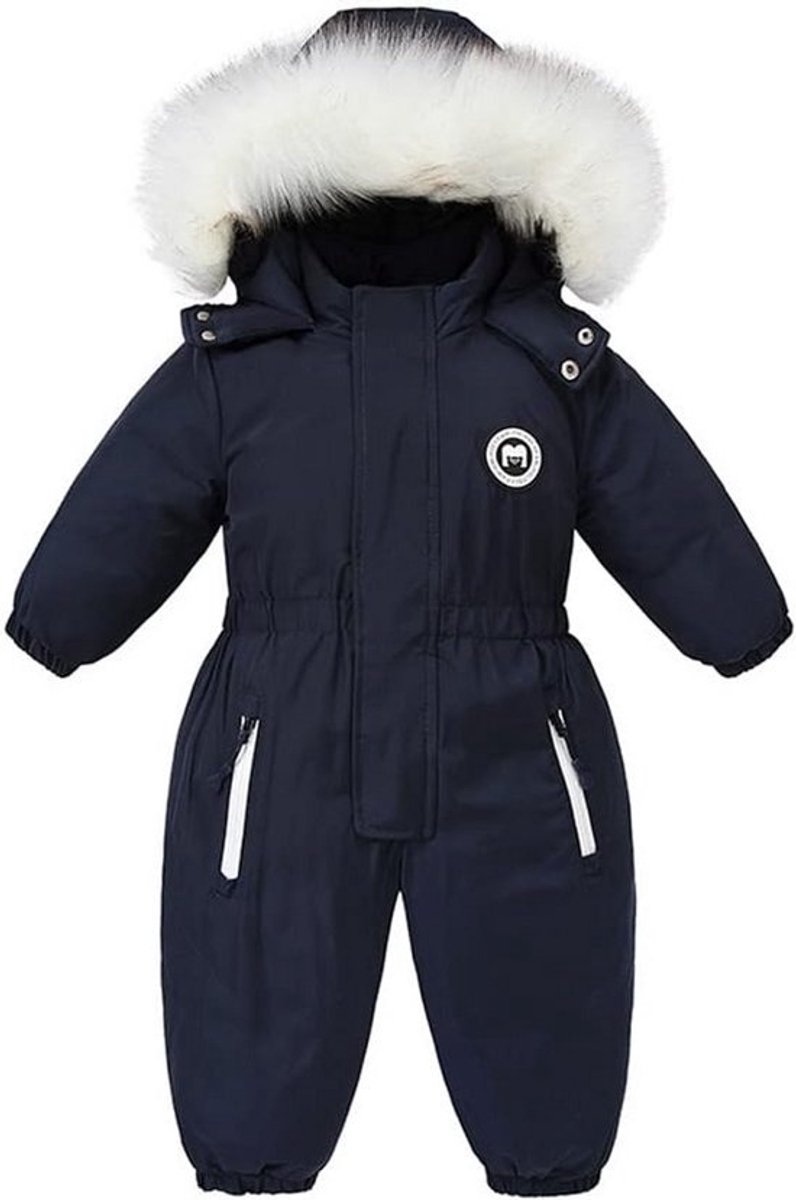 Waterdicht sneeuwpak voor baby's en peuters - Fleece, winddicht, romper, ski-jack