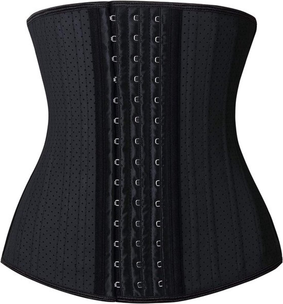 Latex Taille Trainer Corset met 25 Stalen Baleinen voor Stevige Buikcontrole en Rugondersteuning