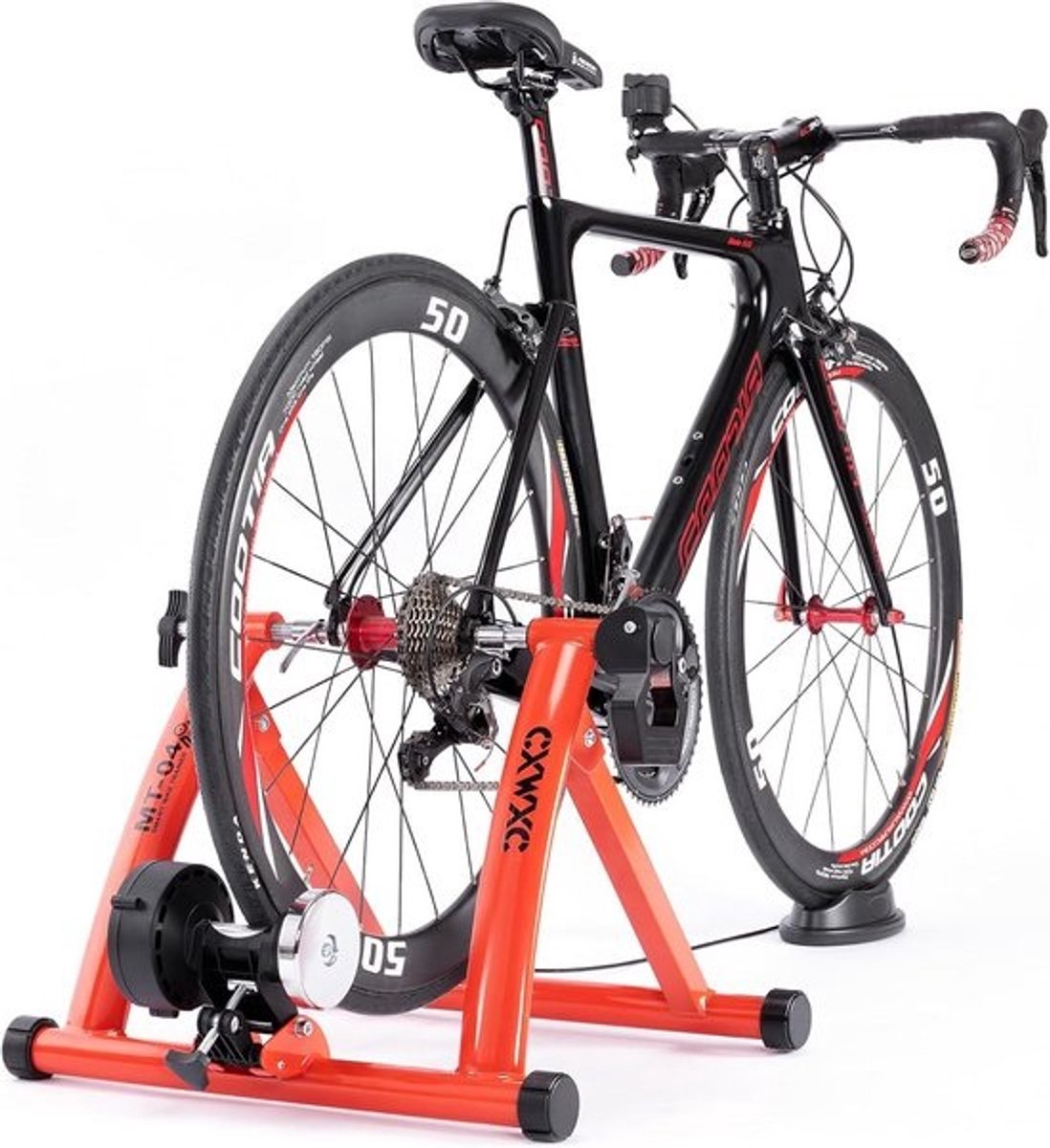 Inklapbare Fietstrainer voor Binnen - Geschikt voor 26-29 Inch Fietsen
