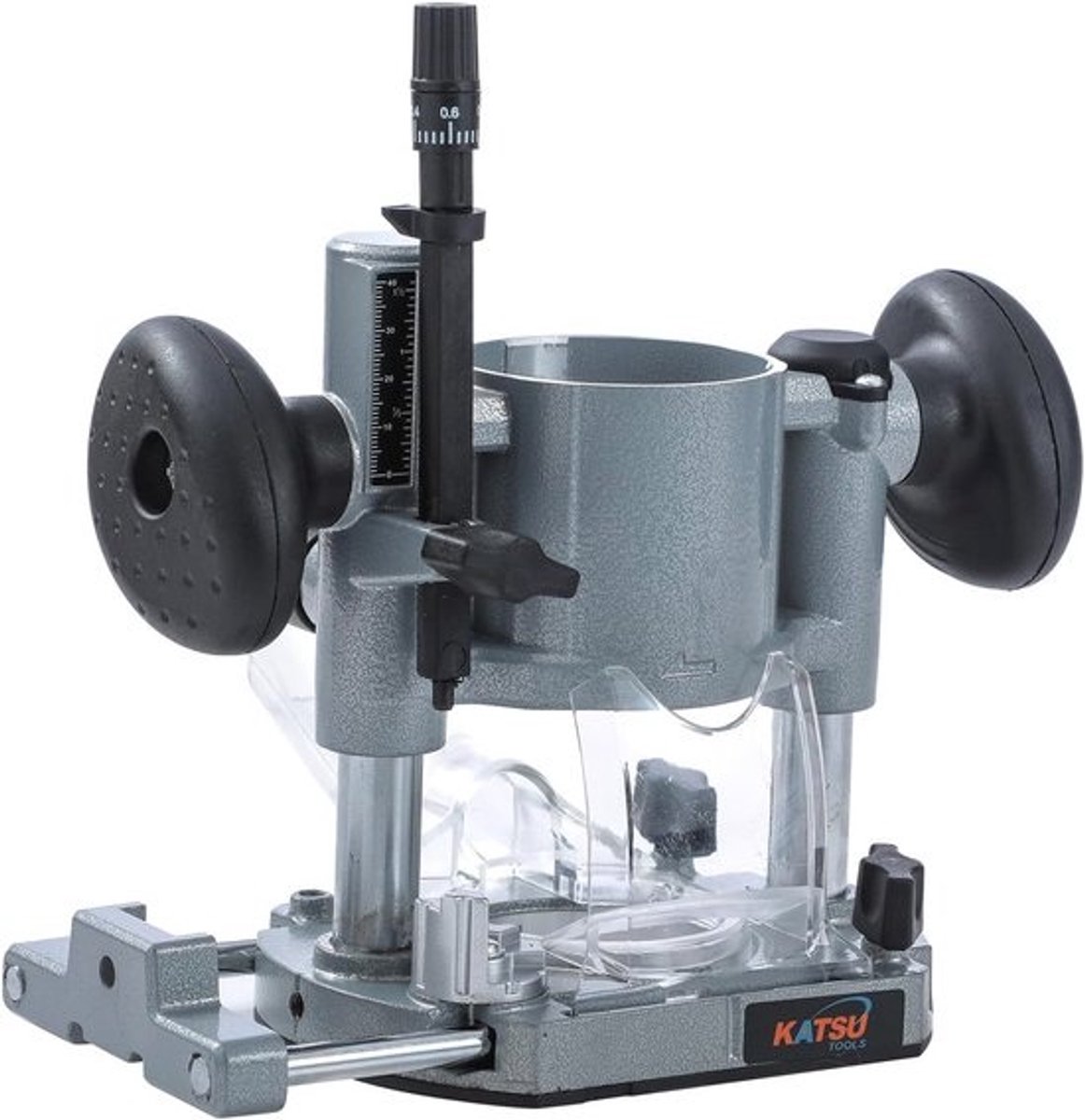Verstelbare Aluminium Trimmer Invalbasis voor Handtrimmerrouters met Stofmondstuk