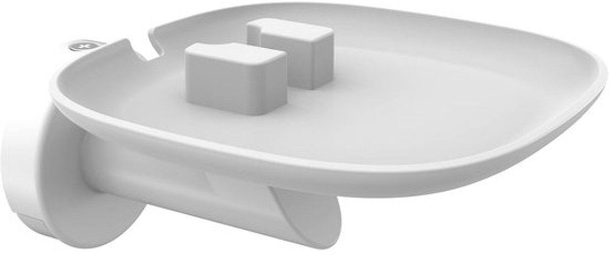 Wandhouder voor Sonos One en Sonos Play:1 - Stalen en Aluminium Luidsprekerhouder in Wit