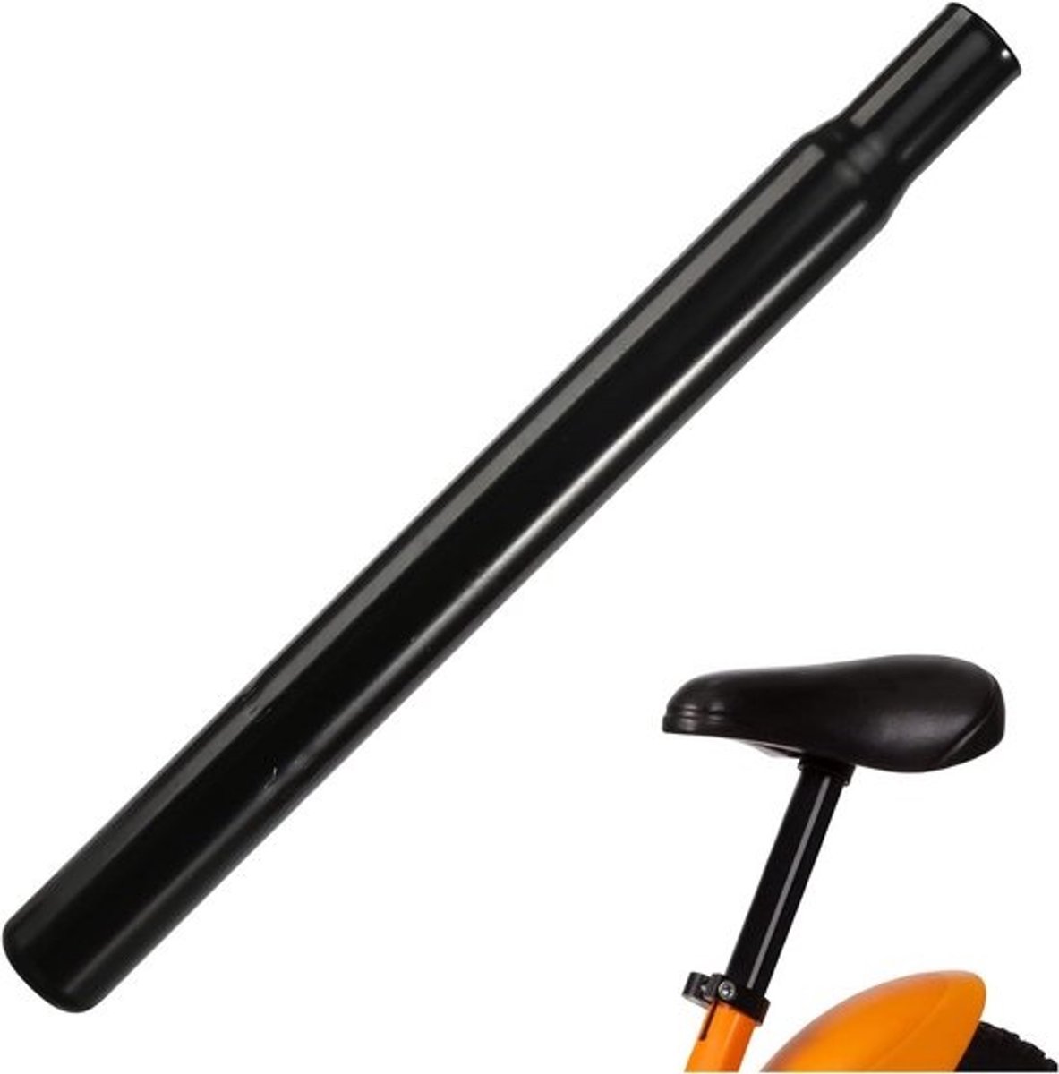 Fiets zadelpen 27,2 mm - Lichtgewicht Aluminium Kaarszadelpen voor Mountainbike en Racefiets