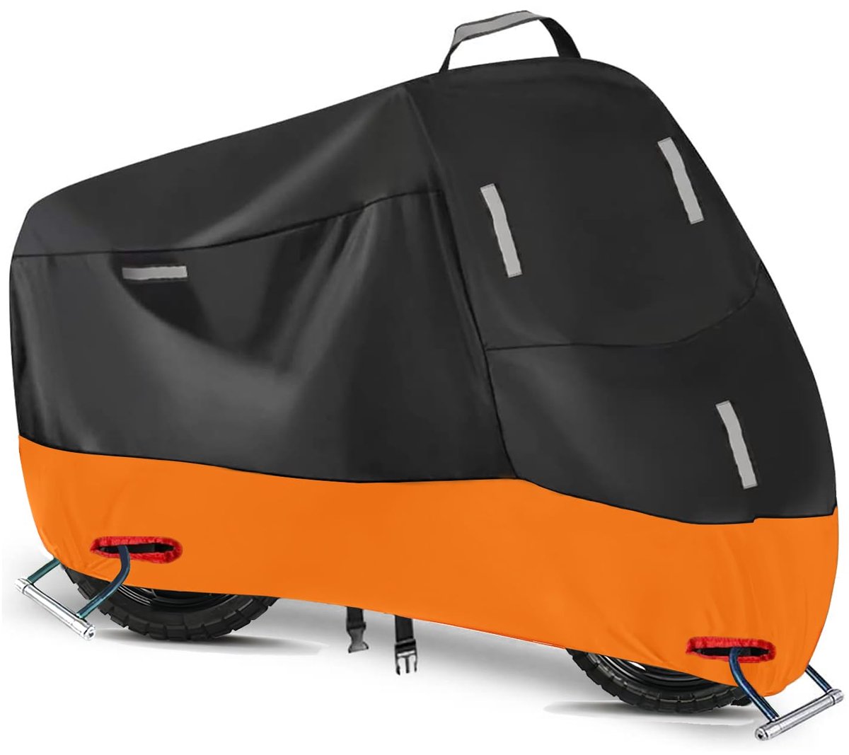 Motorhoes - Waterdicht 300D Oxford - Voor Motorfietsen - 2XL 220x95x125cm