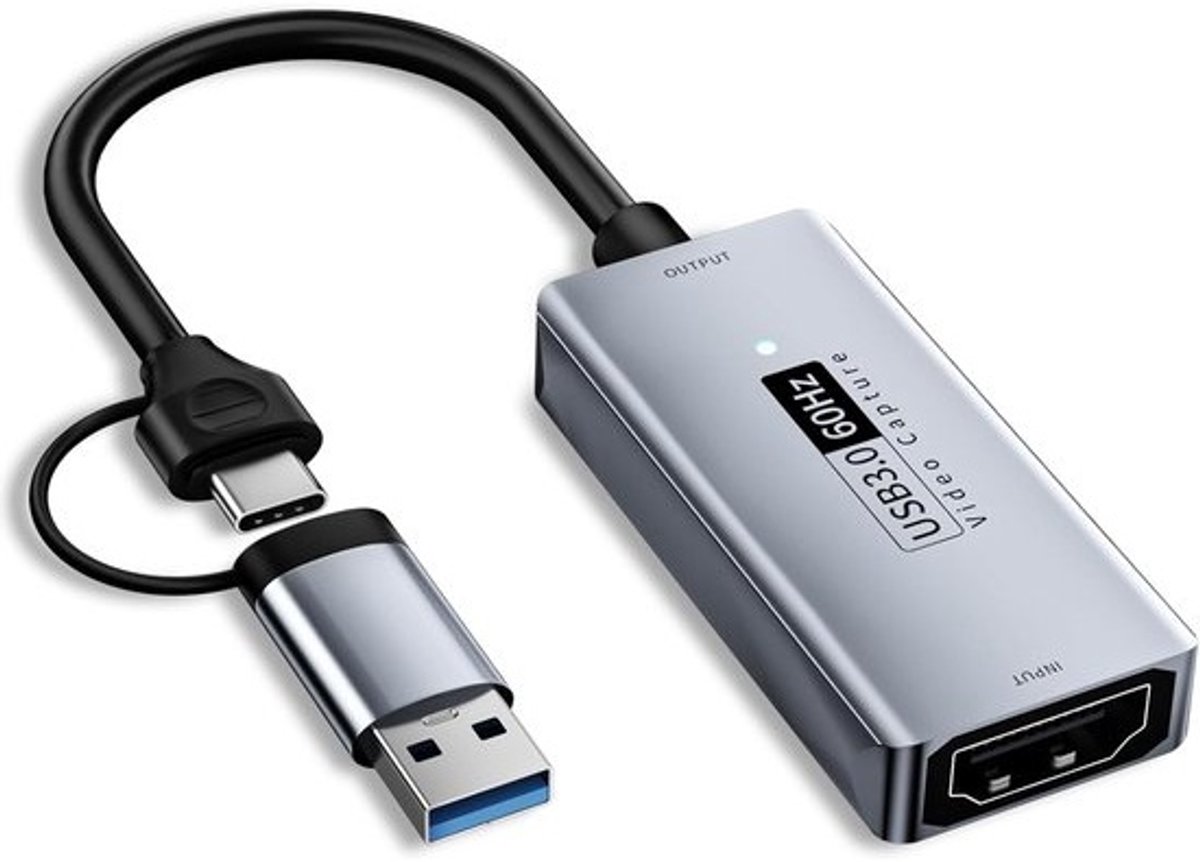 HDMI naar USB 3.0 Capture Card voor Video-opname en Streaming - 1080P HD
