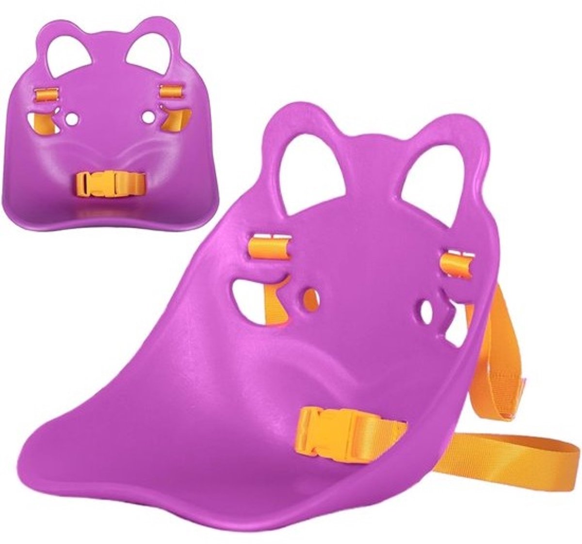 Poppenfietszitje voor meisjesfiets - Siliconen poppenstoel voor kinderfietsen - Decoratieve poppendrager met riem