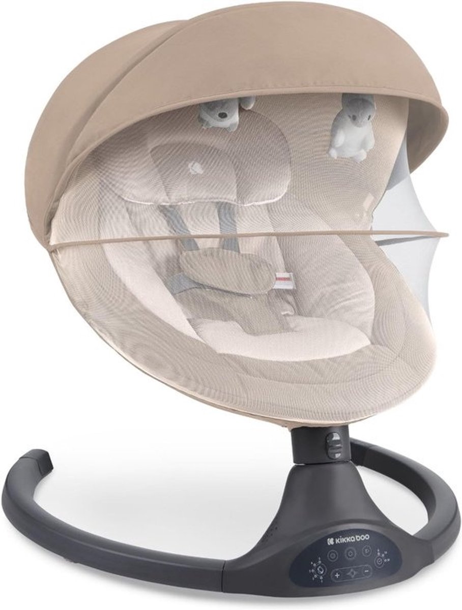 Elektrische babywipstoel met muziek en Bluetooth voor pasgeborenen