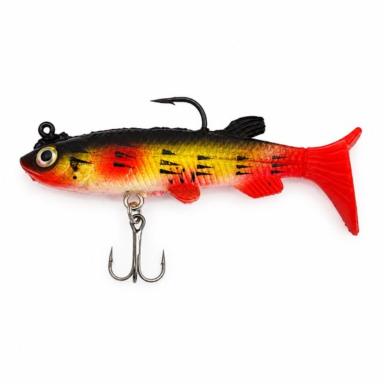 Fish-Xpro Hybrid Snoek Kunstaas Set - 5 Stuks - 10 cm - 10 g - Tacklebox — afbeelding 4