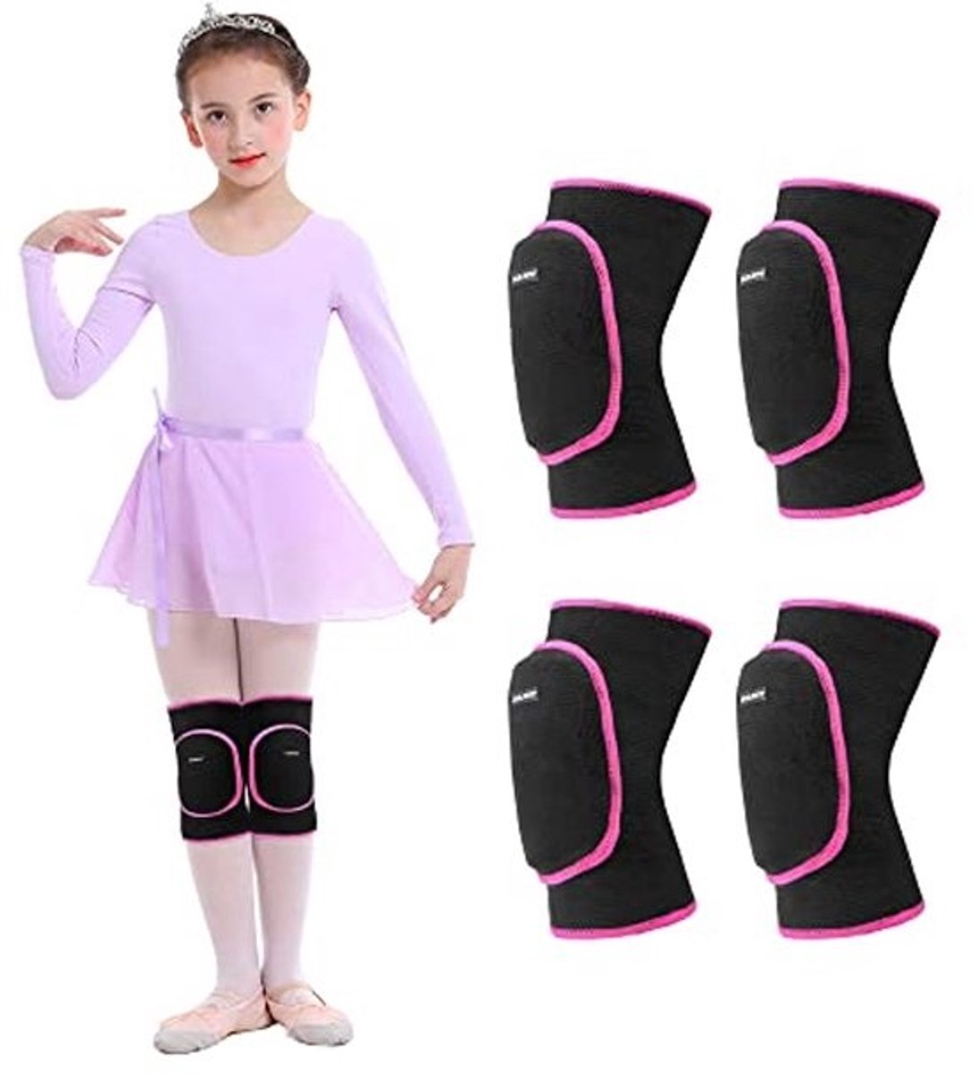 Kniebeschermers voor Volleybal, Dans, en Sport - Zachte Knie Pads voor Kinderen en Volwassenen
