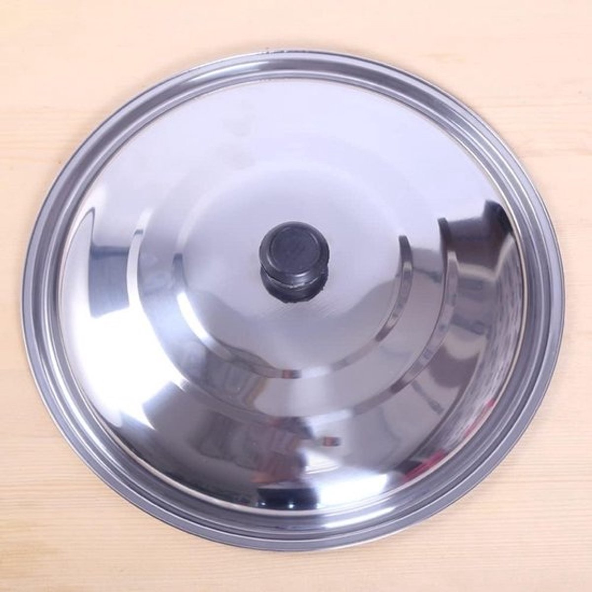 RVS Deksel 36cm - Universele Pan Deksel voor Steelpan, Wok en Koekenpan