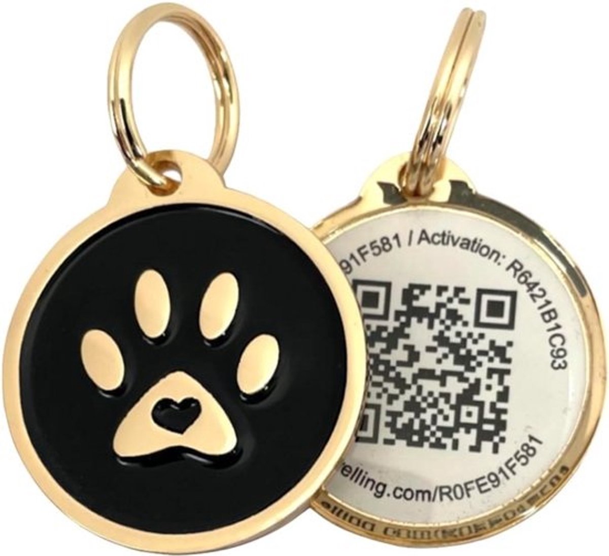 Honden en Katten Penning met QR Code - Direct Dierprofiel en Scanmeldingen