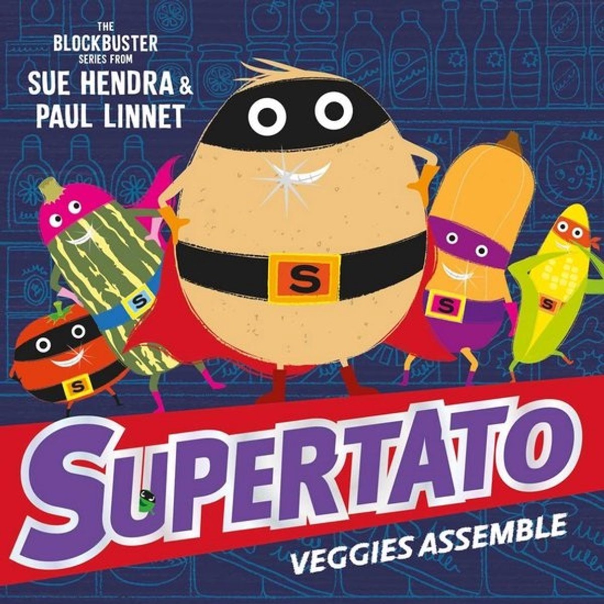 Grappig Prentenboek: Groenten Redden de Supermarkt van het Kwaadaardige Erwtje