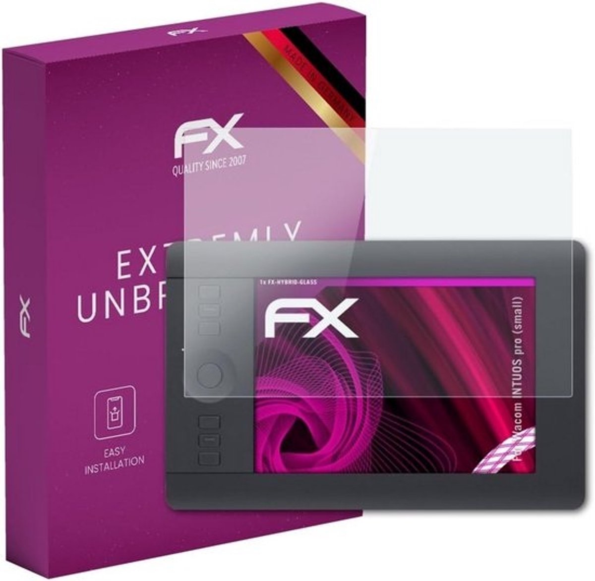 Schermbeschermer Folie 9H Hybrid Glass voor Wacom Intuos Pro Small