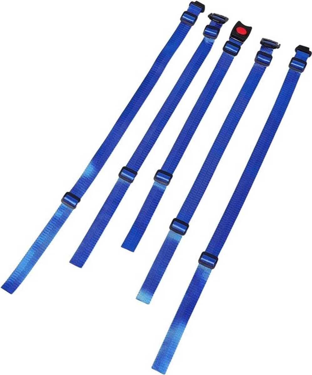 Kinderstoel Tuigjes - Baby Riemen - Veilig Zitten - 5-Punts Bevestiging - Verstelbaar - Blauw