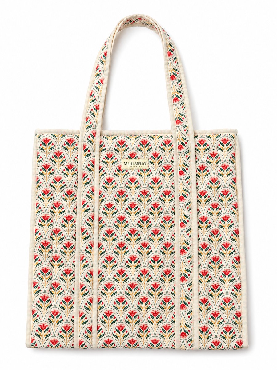 Melli Mello Strandtas Tulip Charm - Polyester / 39 x 12 x 25 cm