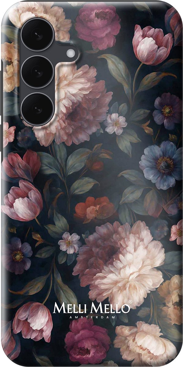 Melli Mello Telefoonhoesje Noir Bloom (Tough Case) - Google Pixel 10A