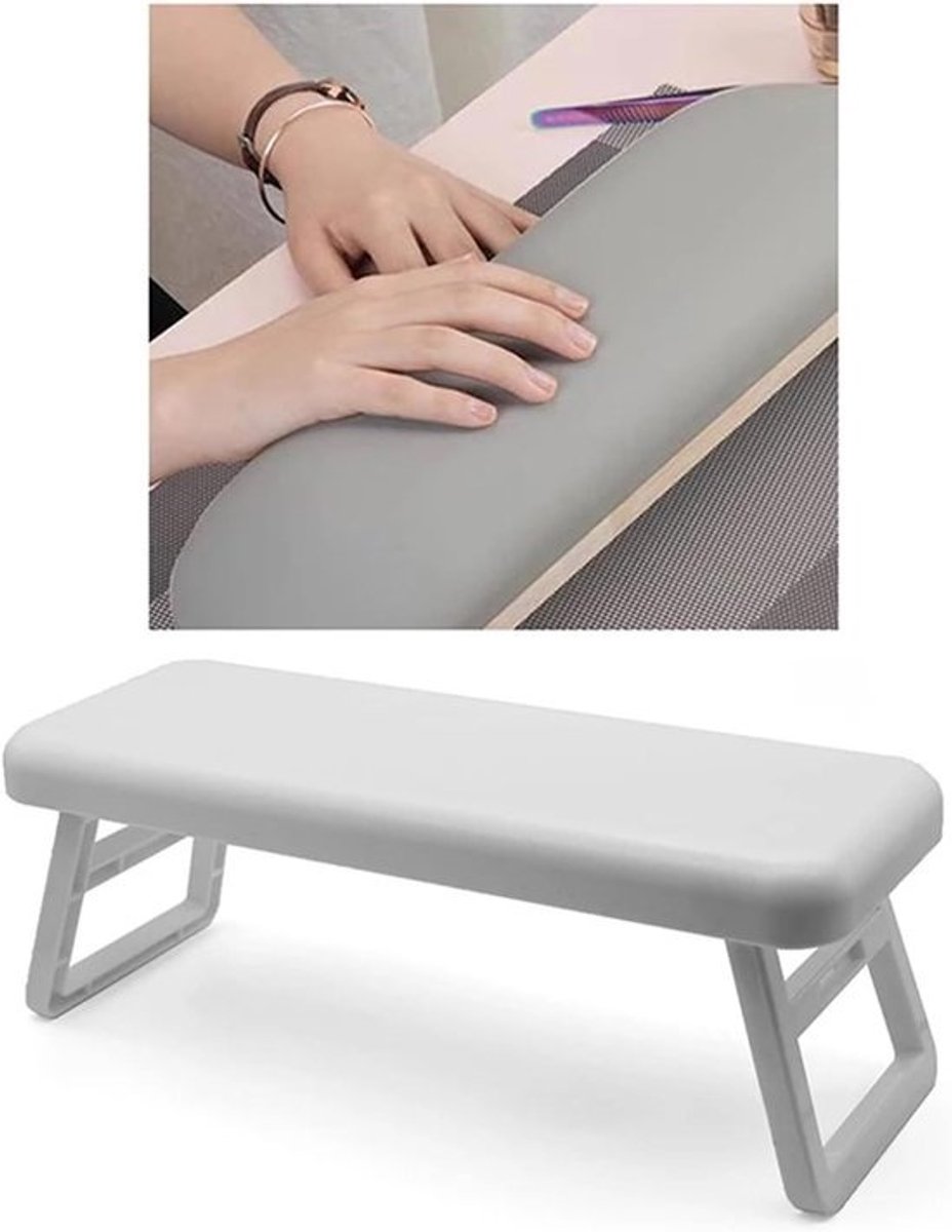 Opvouwbare Matten Set - Nageltafel Kussens - Manicure Salon Werk - Verbeterde Klantervaring - 10.5 x 27.9 cm - Roze
