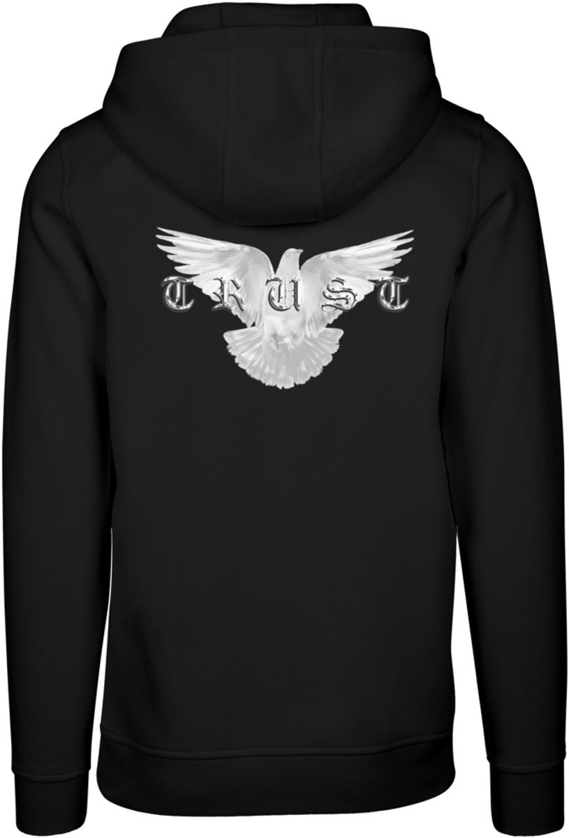 Mister Tee Trust Dove Hoodie/trui XS Zwart