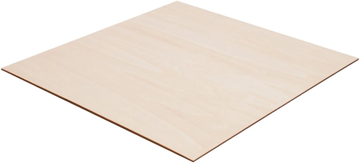ArtiZo Lindehout voor houtsnijden - basswood - 40 x 40 x 2.7 cm - voor DIY projecten - 30 stuks