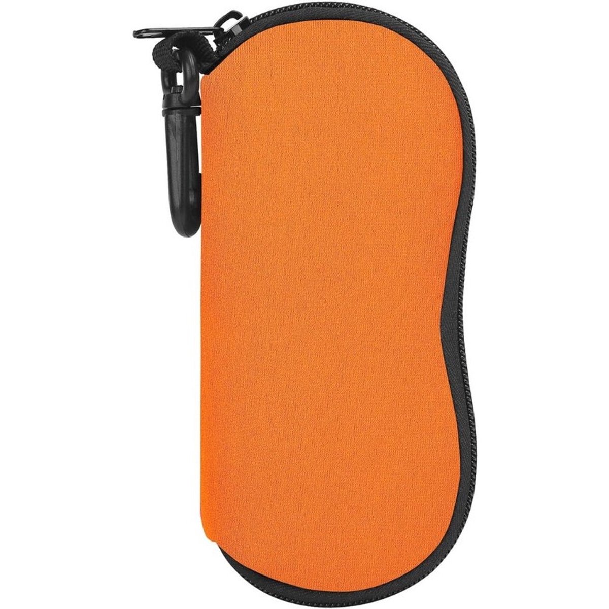 Zachte Neoprene Zonnebril Hoes met Rits en Clip - Ideaal voor Brillen en Toebehoren