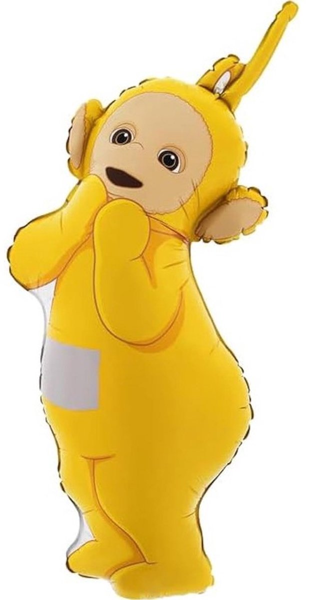 Grote LaLa Folieballon 80 cm - Teletubbies Thema Feestdecoratie
