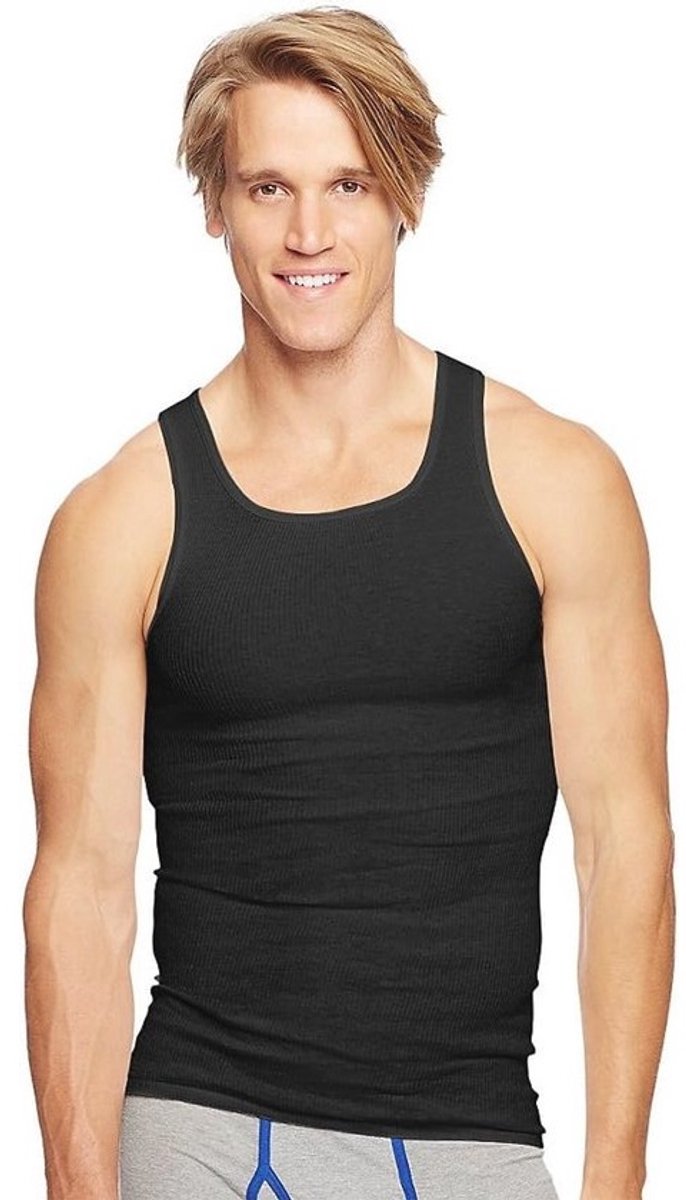 Heren Ondergoed Set van 6 - Ronde Hals Tanktops voor Dames
