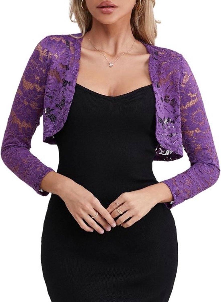 Feestelijke Bolero Jasje voor Dames - Elegant Kort Schouderjasje voor Avondjurk