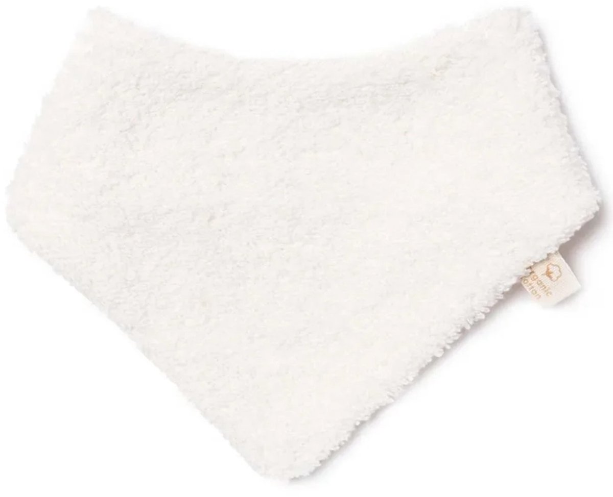 Nobodinoz Bandana baby slabbetje naturel