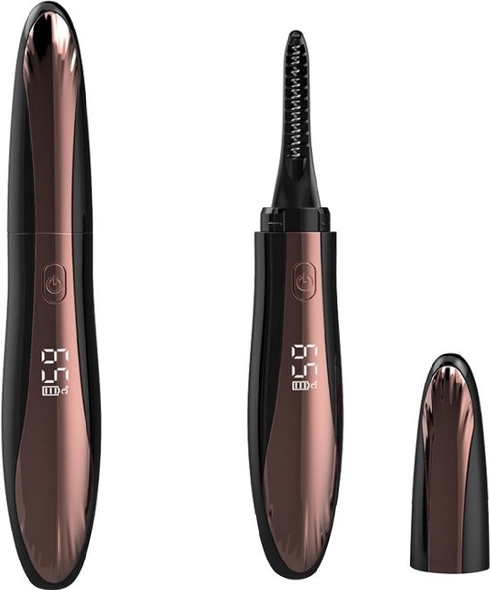 Elektrische Verwarmde Wimpertang met 4 Temperatuurstanden USB Oplaadbaar