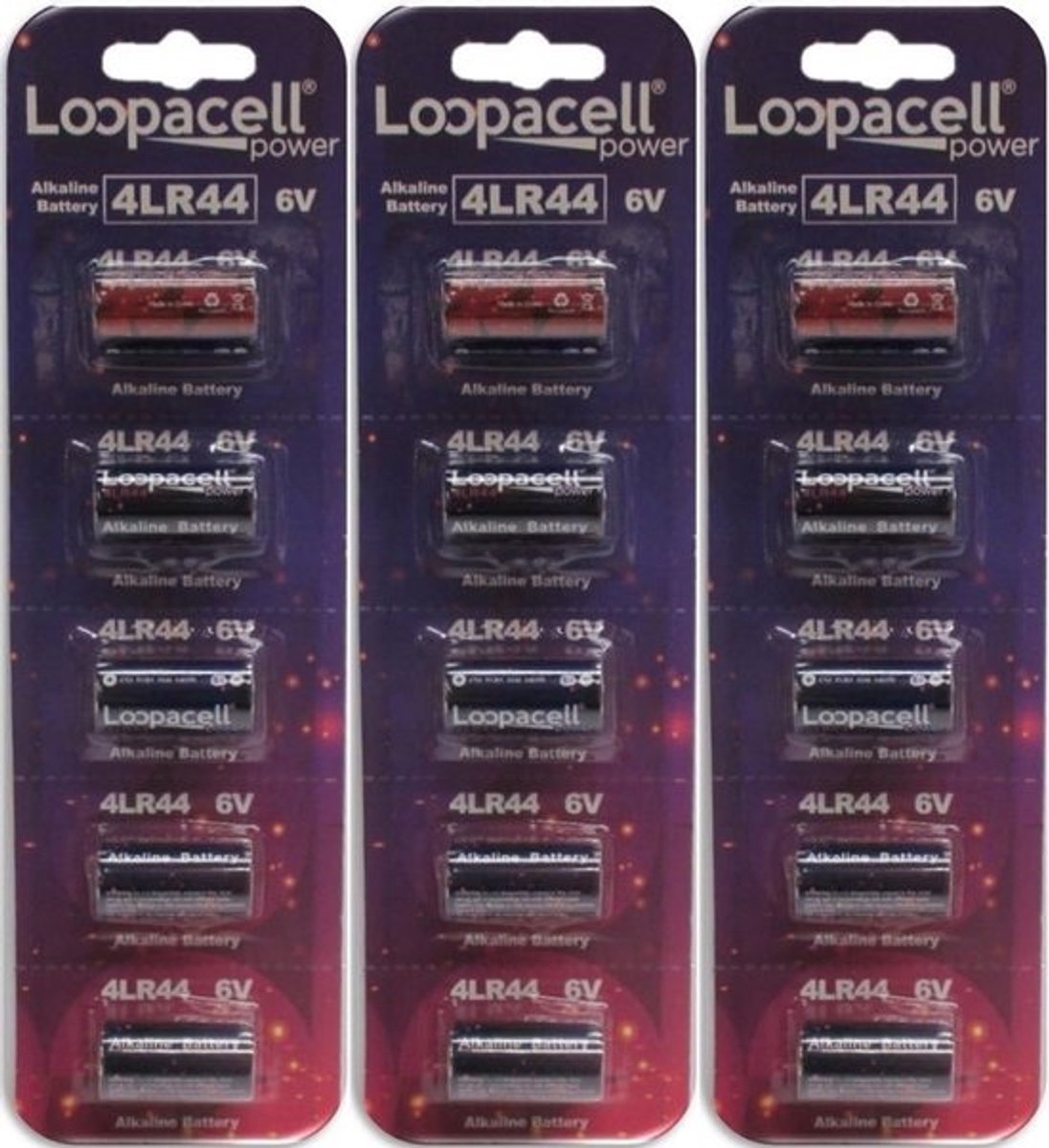 6V Alkaline Batterij 4LR44 voor Apparaten
